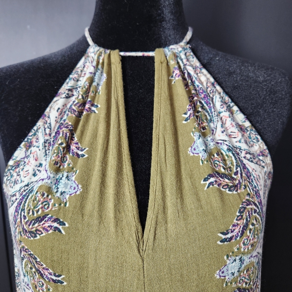 O'Neill Olive and Patterned Maxi Dress - Picture 7 of 12